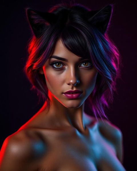 Gia — Panther AI furry model on createaifurry