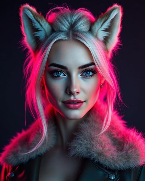 Nova — Husky AI furry model on createaifurry