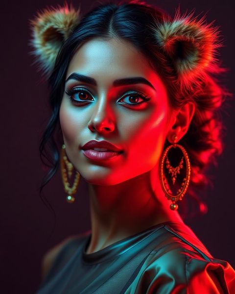 Zia — Lioness AI furry model on createaifurry