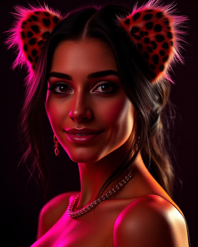 Xena AI furry model portrait on createaifurry